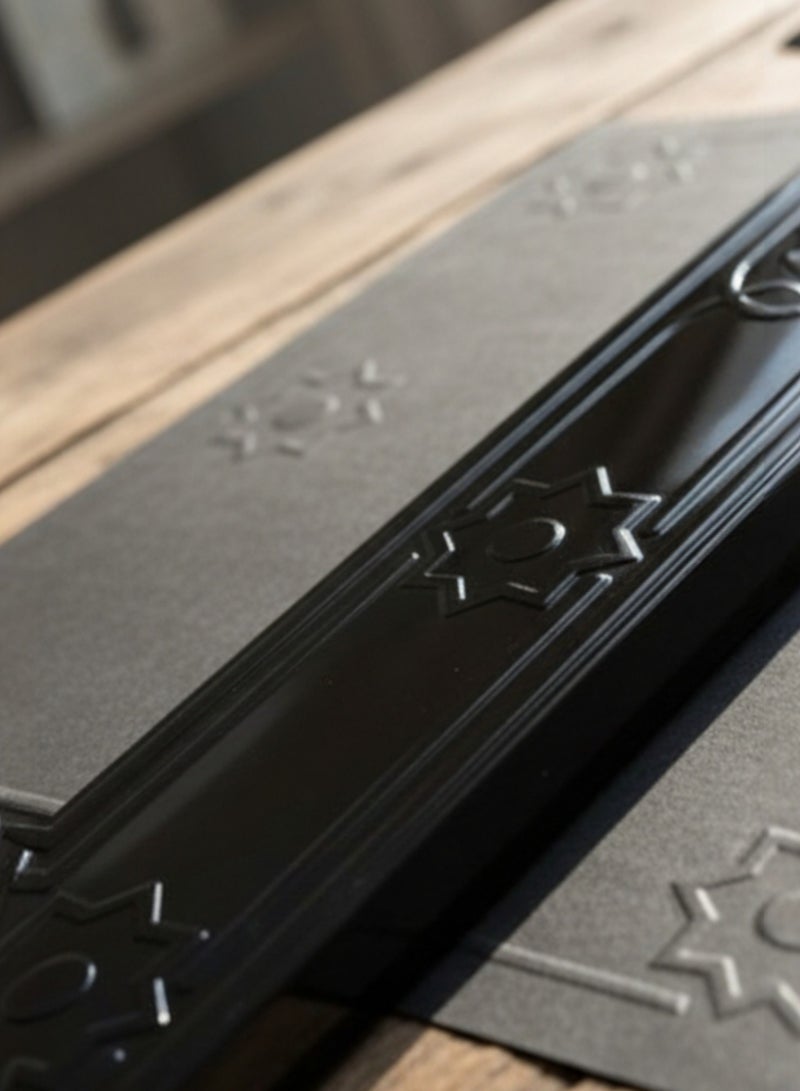 بهنس برواز مكيف شباك ذكي بلاستيك اسود جاهز عالي الجودة براويز مكيفات شباك لاحاجة الى مسامير التثبيت اطار و ديكور المكيف الشباك مانعة للغبار والحشرات يحافظ على هواء التكييف كاملا بالغرفة سهولة الفك التركيب التنظيف - Image 2